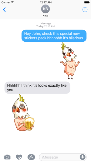 CockatoMoji Stickers - for iMessage(圖3)-速報App