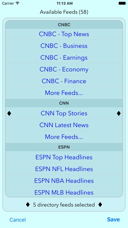 TopFeeder - Top news feeds... fast. screenshot-3