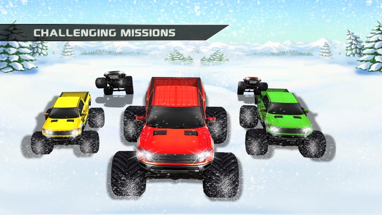 4x4 Monster Truck Race: Russian Snow Driving Game screenshot-4
