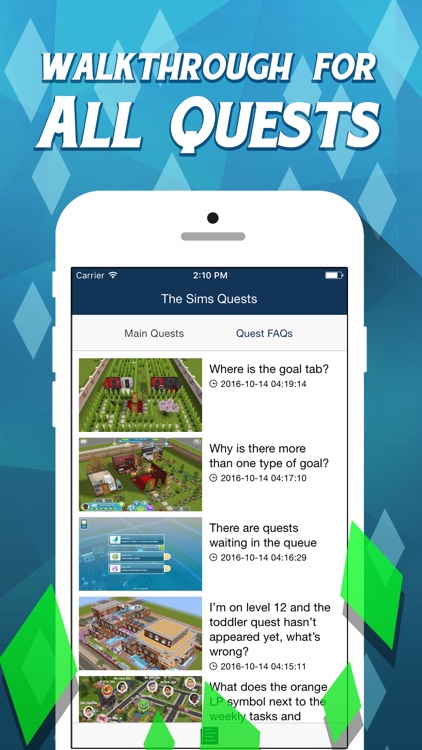Quests for The Sims Freeplay - Guide, Tips