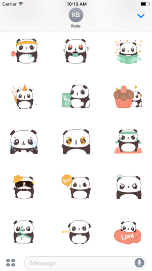 Little Panda Animated Sticker(圖3)-速報App