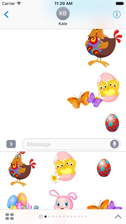 Happy Easter Stickers