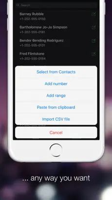 Captura de Pantalla 4 BlackList: caller ID & blocker iphone