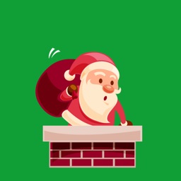 Jolly Santa Stickers