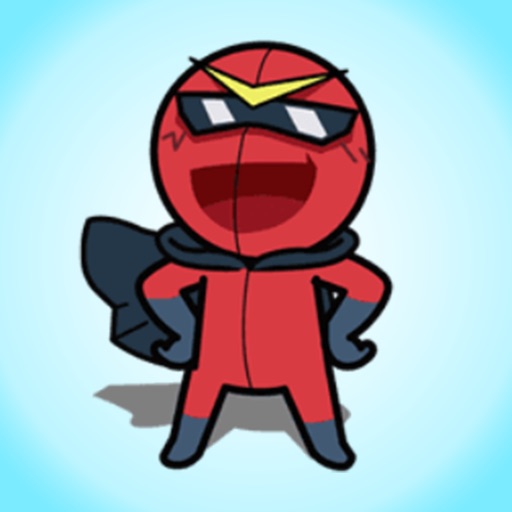 Funny Hero > Stickers for iMessage!