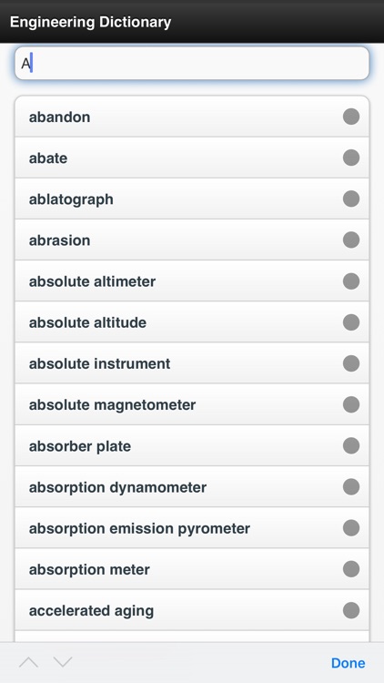 Engineering Dictionary Offline