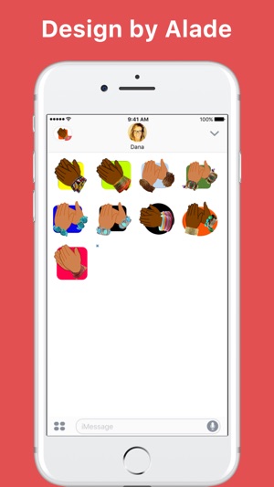 Blinging Hands stickers for iMessage(圖2)-速報App