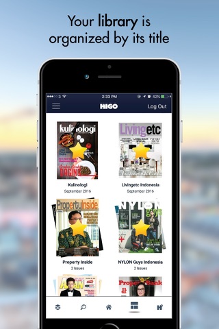 HIGO - The Social Reading Platform for Magazines screenshot 3