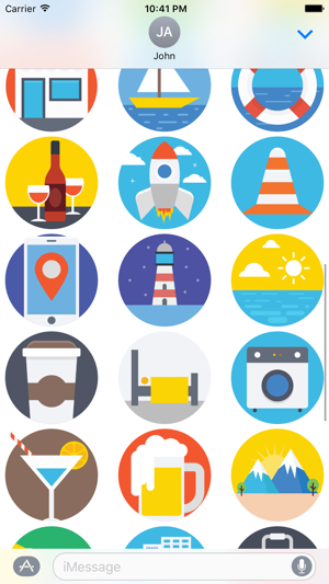 Travel Stickers - Vacation Pic Simple Trip(圖3)-速報App