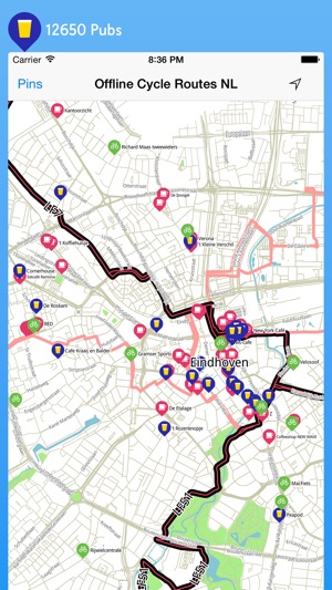 Offline Cycle Maps Netherlands(圖3)-速報App