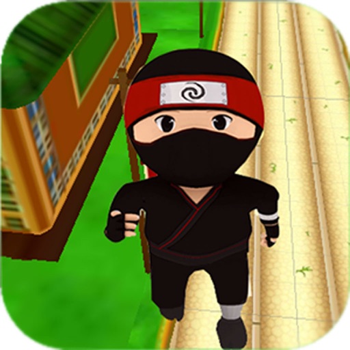 Ninja kids run Icon
