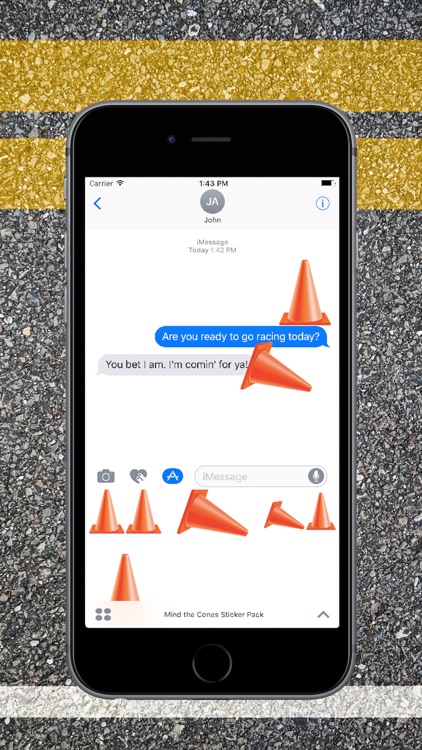 Mind the Cones Sticker Pack