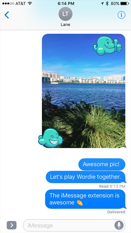 Wordie Stickers screenshot-3