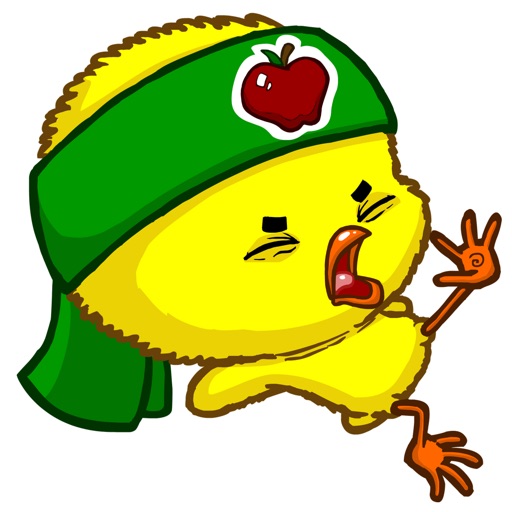 Stickers - Kung Fruit Chickens icon