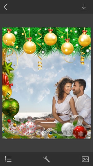 Creative Xmas Photo Frame - Christmas Sa