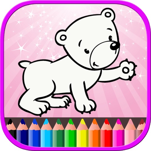 Animal Coloring Book For Kids - Free Games Icon