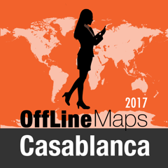 Casablanca Offline Karte und Reiseführer
