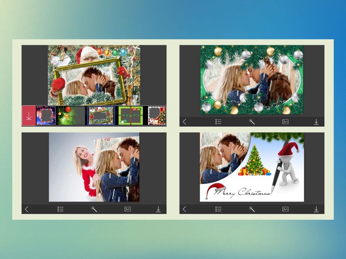 Winter Picture Frame - Instant Photo frame Maker