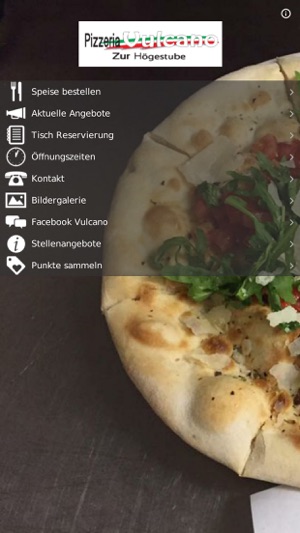 Pizzeria Vulcano  Hoegestube