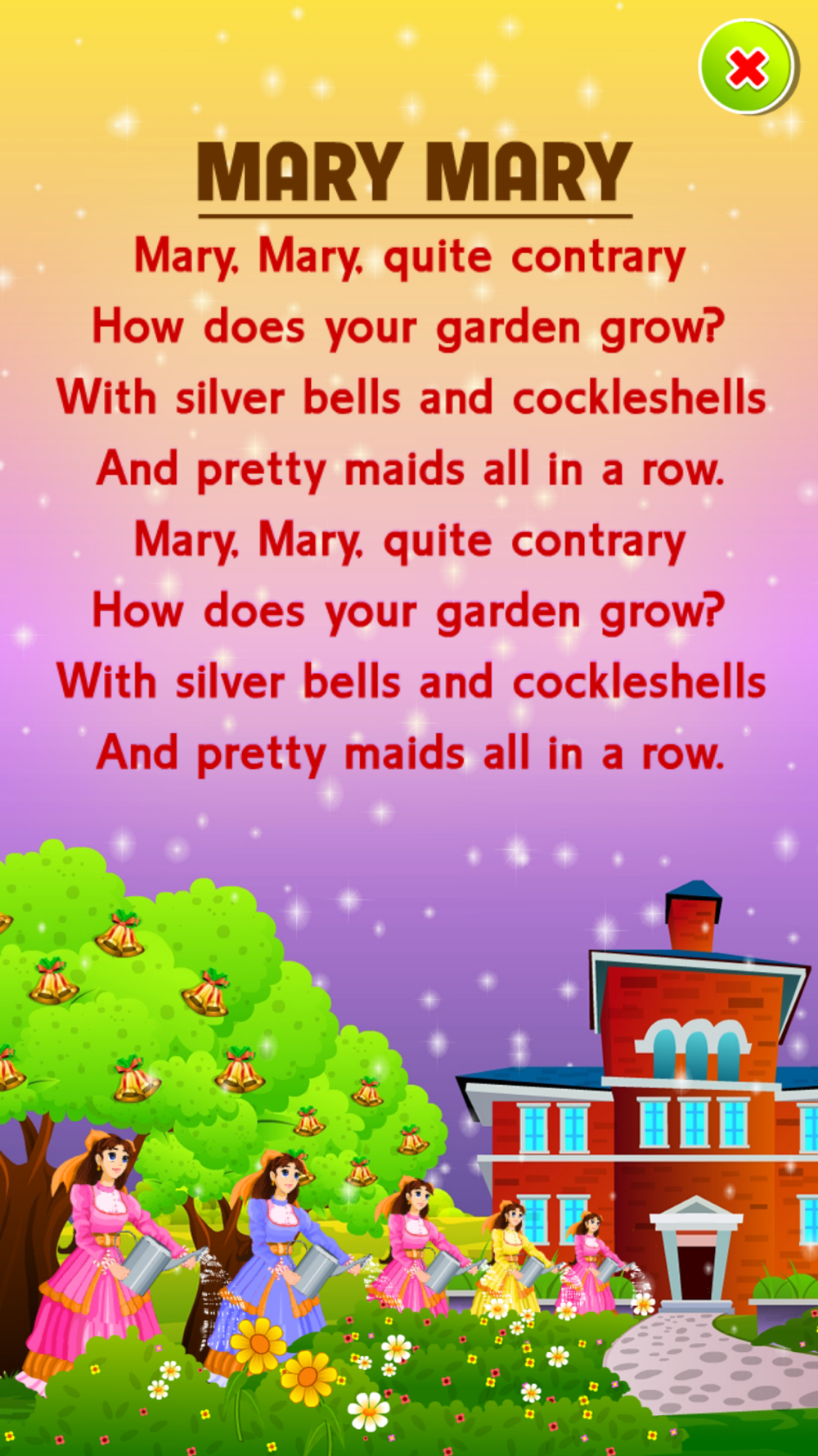English Nursery Rhymes Vol 20 for iPhone   Free Download English ...