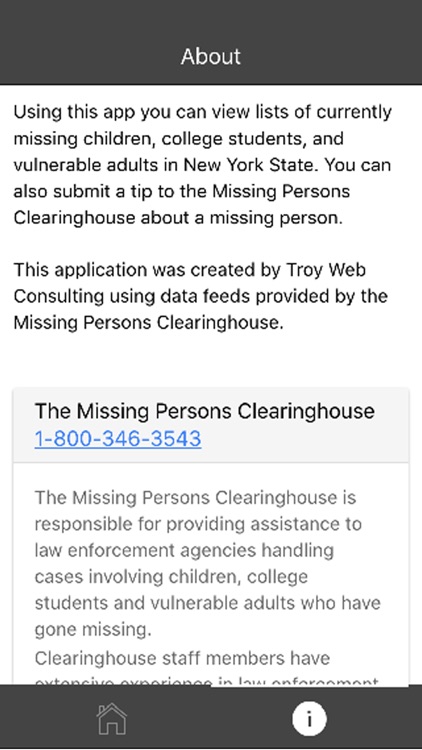 Missing Children of NY