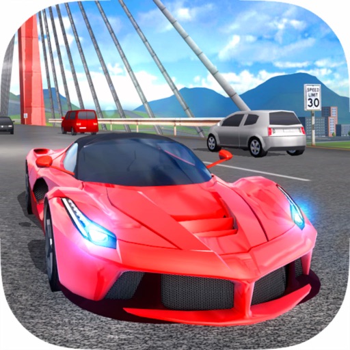 Fast Car Driving - Amazing Racing Game Icon