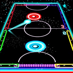 Glow Hockey HD - Neon Light Air Hockey