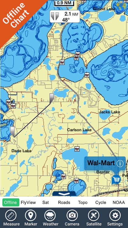 Leech Lake Minnesota HD GPS