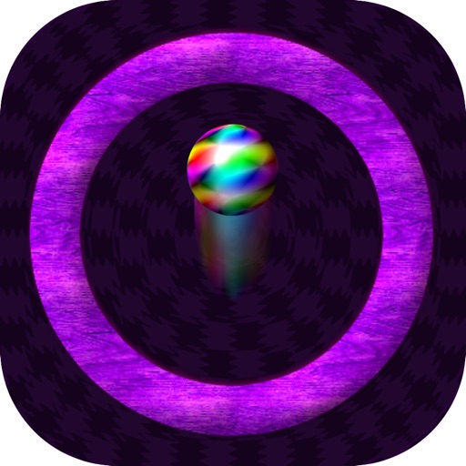 Purple Gravity Circle Free iOS App