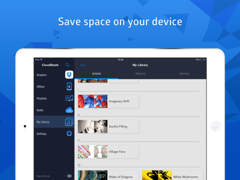 CloudBeats: Lecteur de Musique CloudBeats: Lecteur de Musique