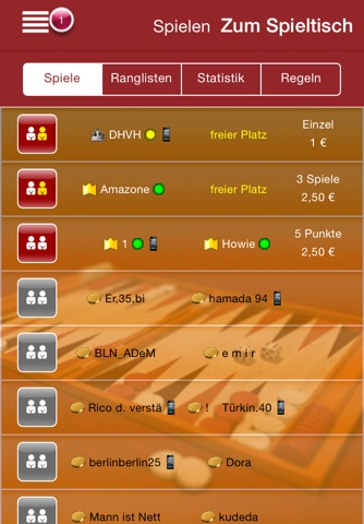 LiveBackgammon - Play Backgammon online! screenshot 3