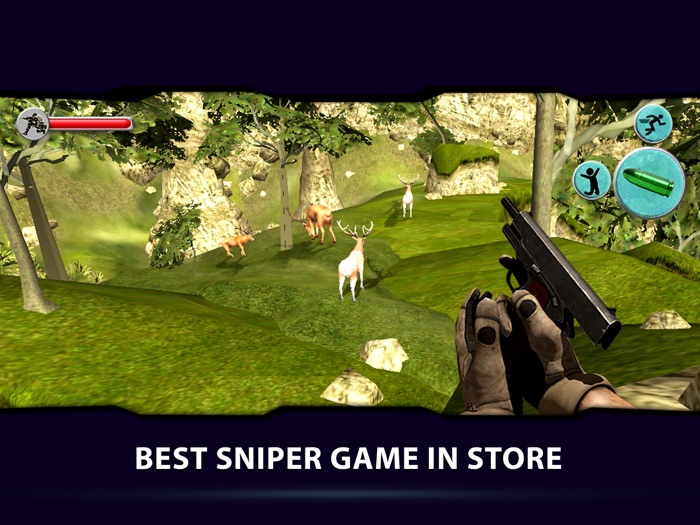 Ciervos francotirador 3D Shooter caza de animales