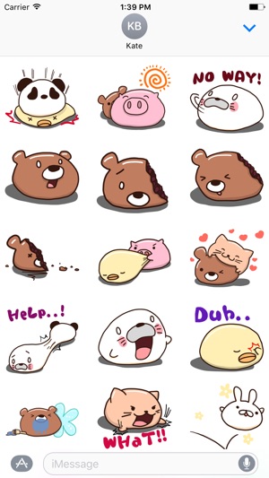 Animal Sweets Sticker(圖2)-速報App