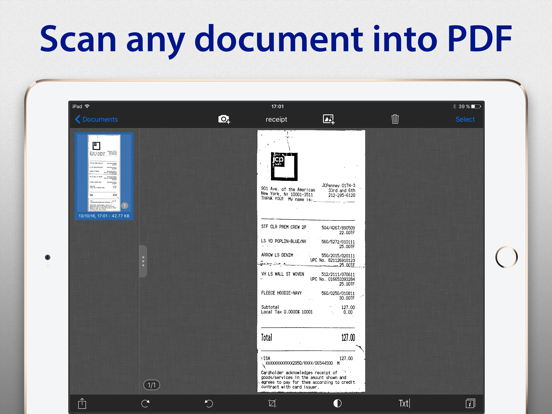 SharpScan: PDF scanner + OCR screenshot 2