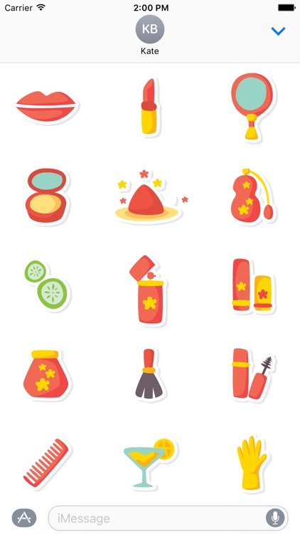 Beauty Stickers - Fashion & Sexy for iMessage Chat