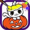 Halloween Coloring Pages - Kids Drawing Book