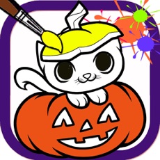 Activities of Halloween Coloring Pages - Kids Drawing Book