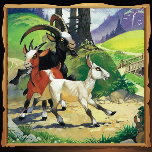 The Three Billy Goats Gruff English icon