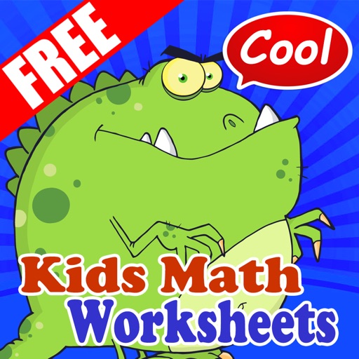 Kindergarten Vocabulary Games and Math Worksheets Icon