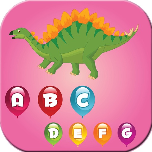 Dinosaur ABC Merge Alphabets Baby Letters Tracing iOS App