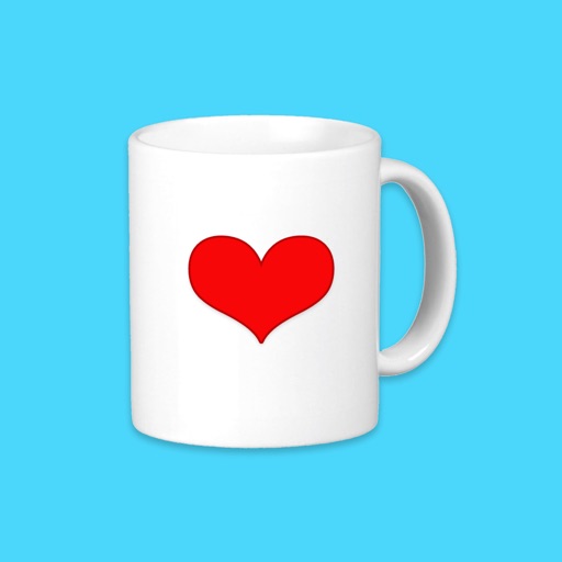 Coffee Cup Words of Wisdom Stickers icon