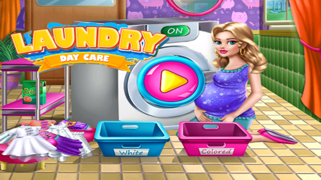 Laundry Mania: Daycare Activities Games For Girls(圖1)-速報App