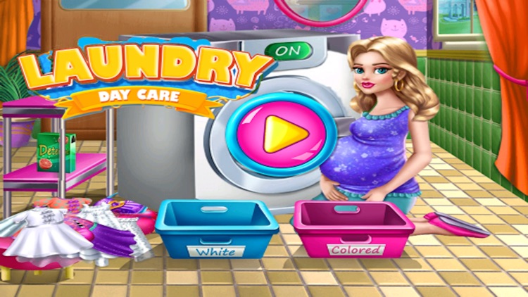 Laundry Mania: Daycare Activities Games For Girls