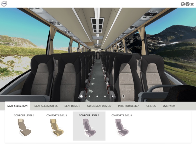 Volvo Buses Interior Design