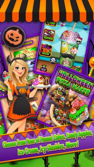 Halloween Theme Park Fair Food Maker Dessert Chef(圖2)-速報App