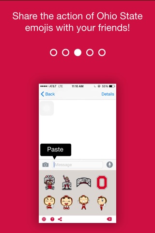 Ohio State Emoji screenshot 3