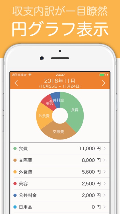 家計簿 簡単お小遣い帳 - 人気の無料家計簿アプリ