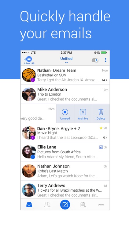 Blue Mail - Email Mailbox screenshot-3