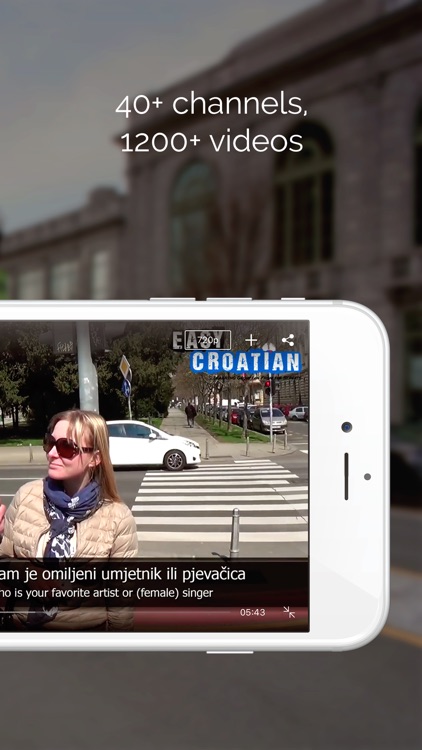 Learn to speak Croatian with vocabulary & grammar