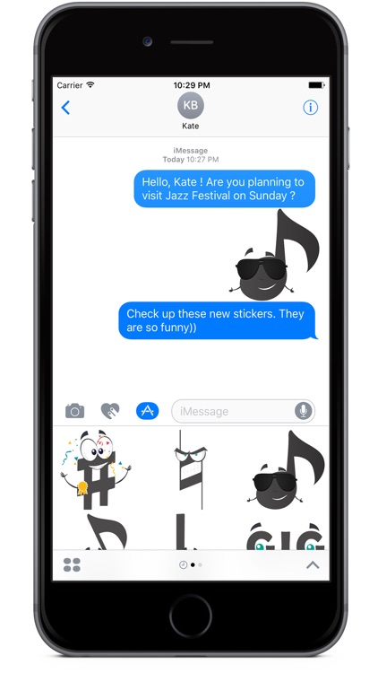 Jazz Emojis - Cool Music Stickers
